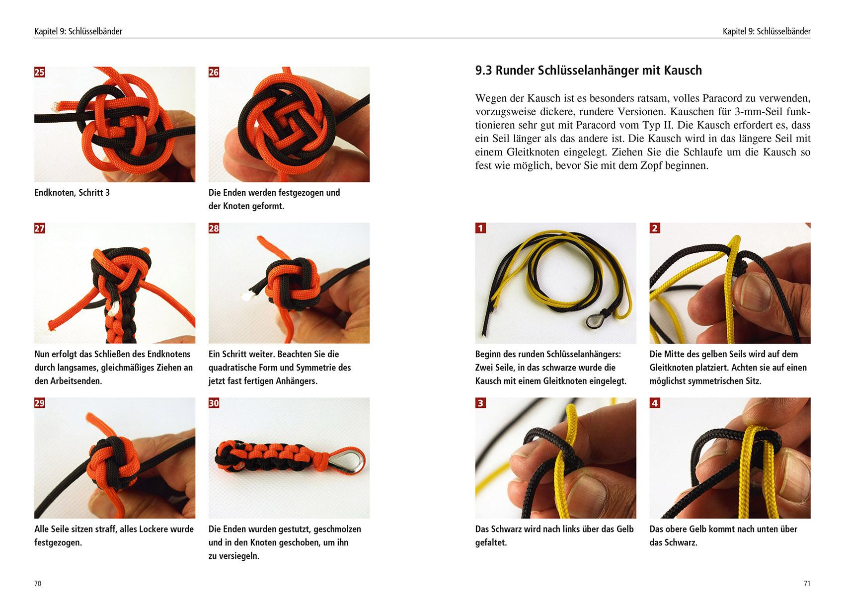 Beispielinhalt (Bild) Paracord-Knoten