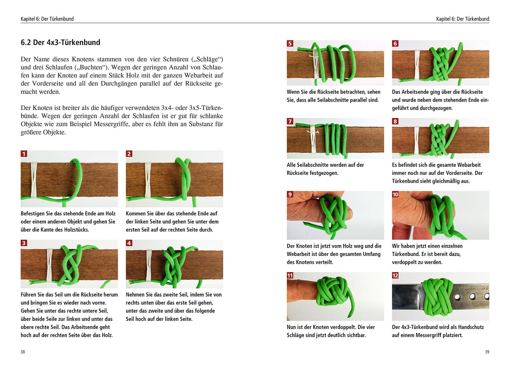 Beispielinhalt (Bild) Paracord-Knoten
