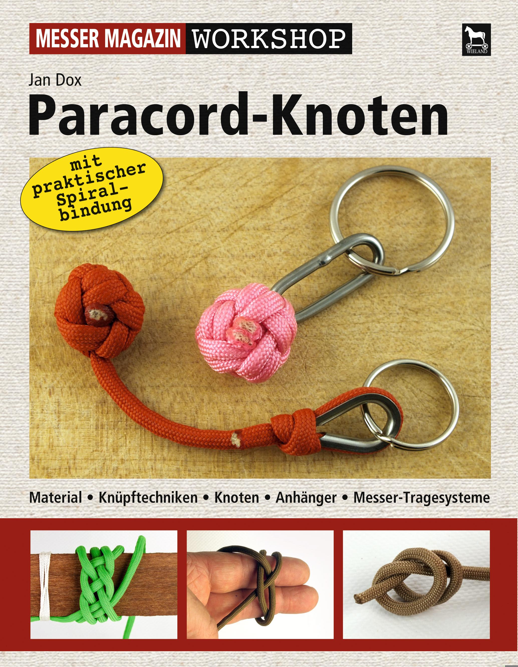 Vorderes Coverbild Paracord-Knoten