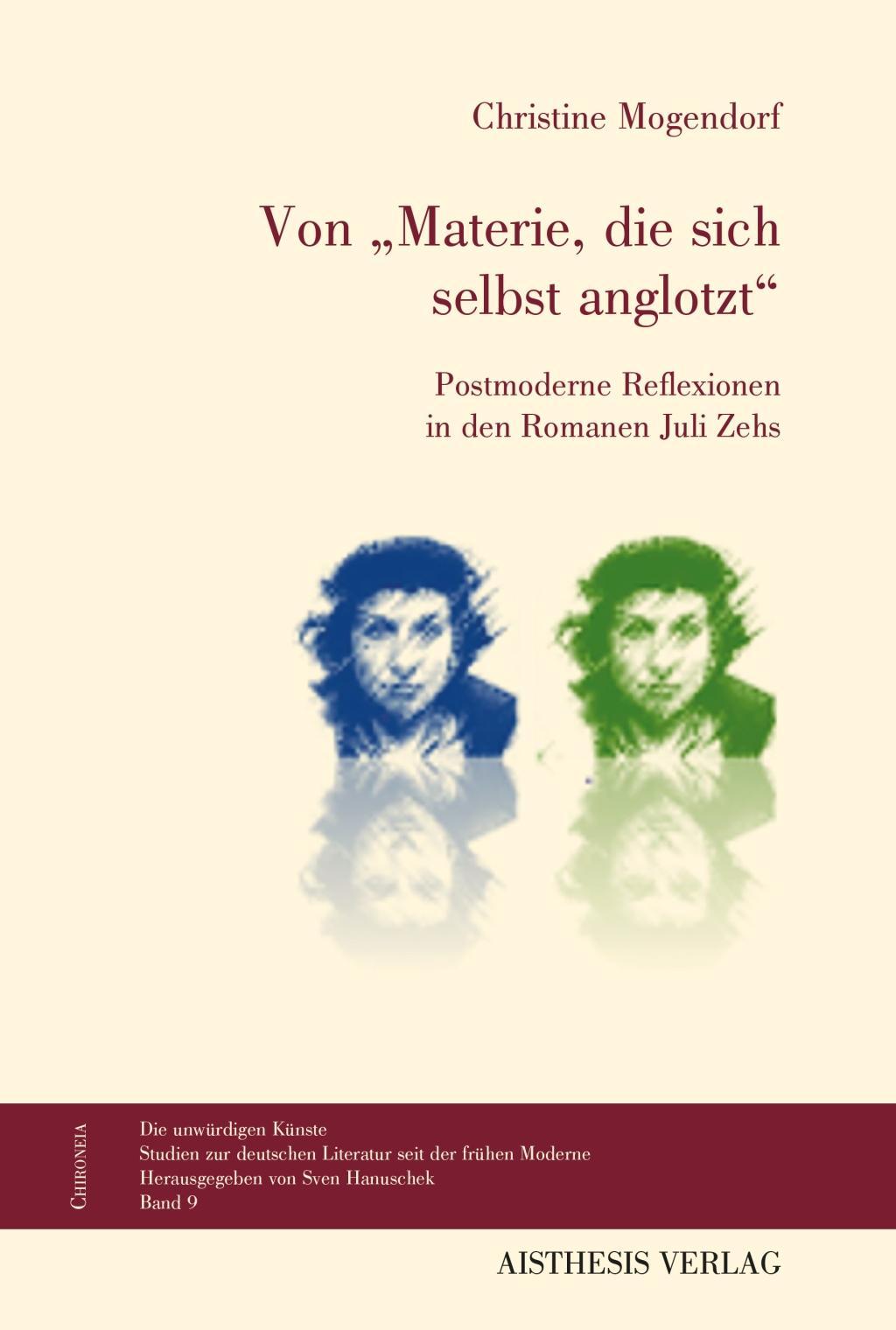 Vorderes Coverbild Von "Materie, die sich selbst anglotzt"