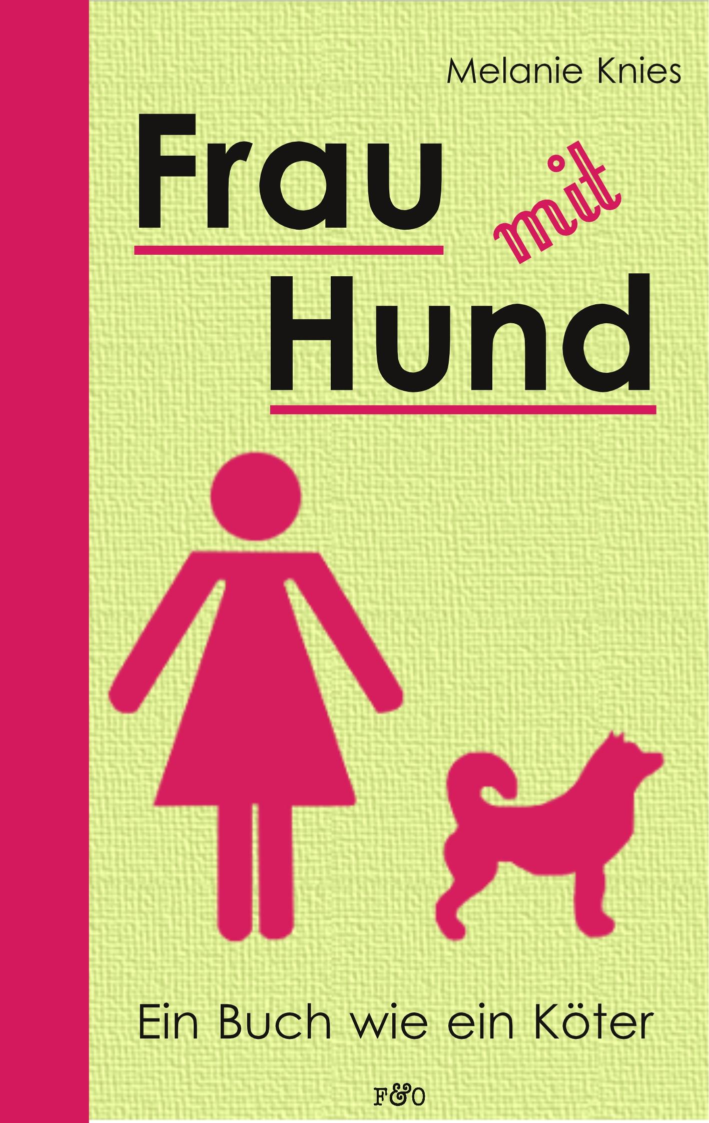 Vorderes Coverbild Frau mit Hund