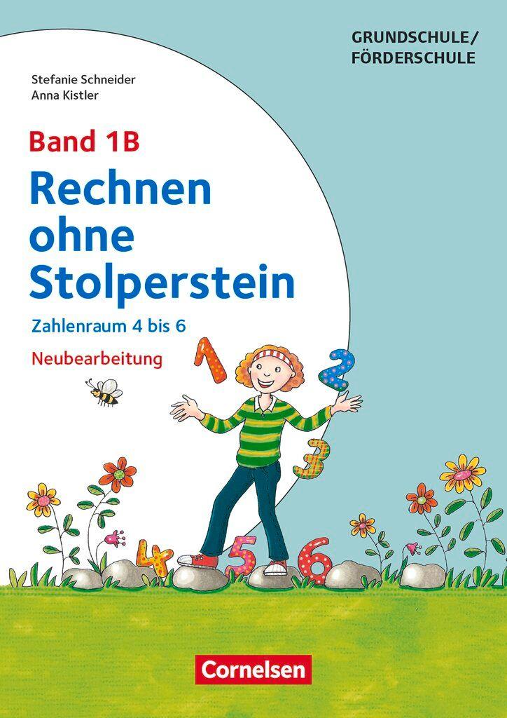 Vorderes Coverbild Rechnen ohne Stolperstein - Neubearbeitung Band 1B - Zahlenraum 4 bis 6