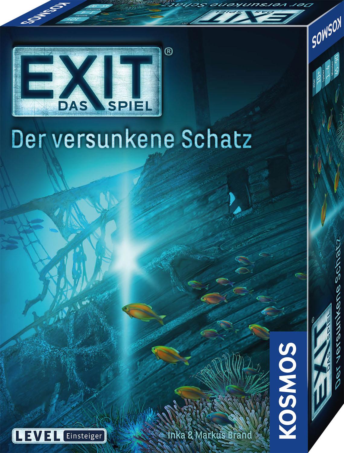 Vorderes Coverbild EXIT - Der versunkene Schatz