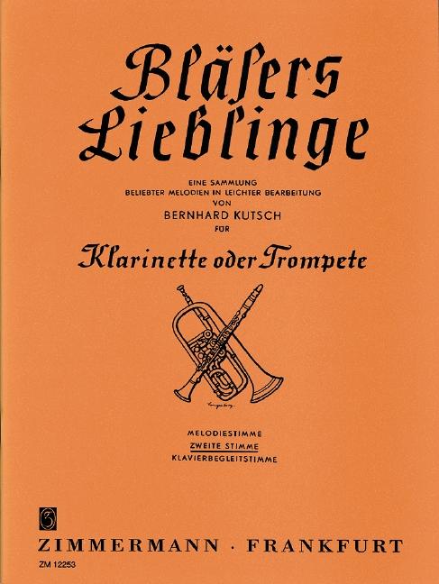 Vorderes Coverbild Bläsers Lieblinge