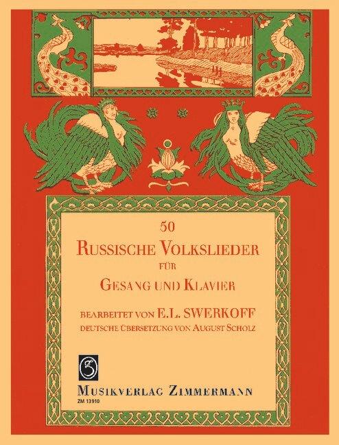 Vorderes Coverbild 50 Russische Volkslieder