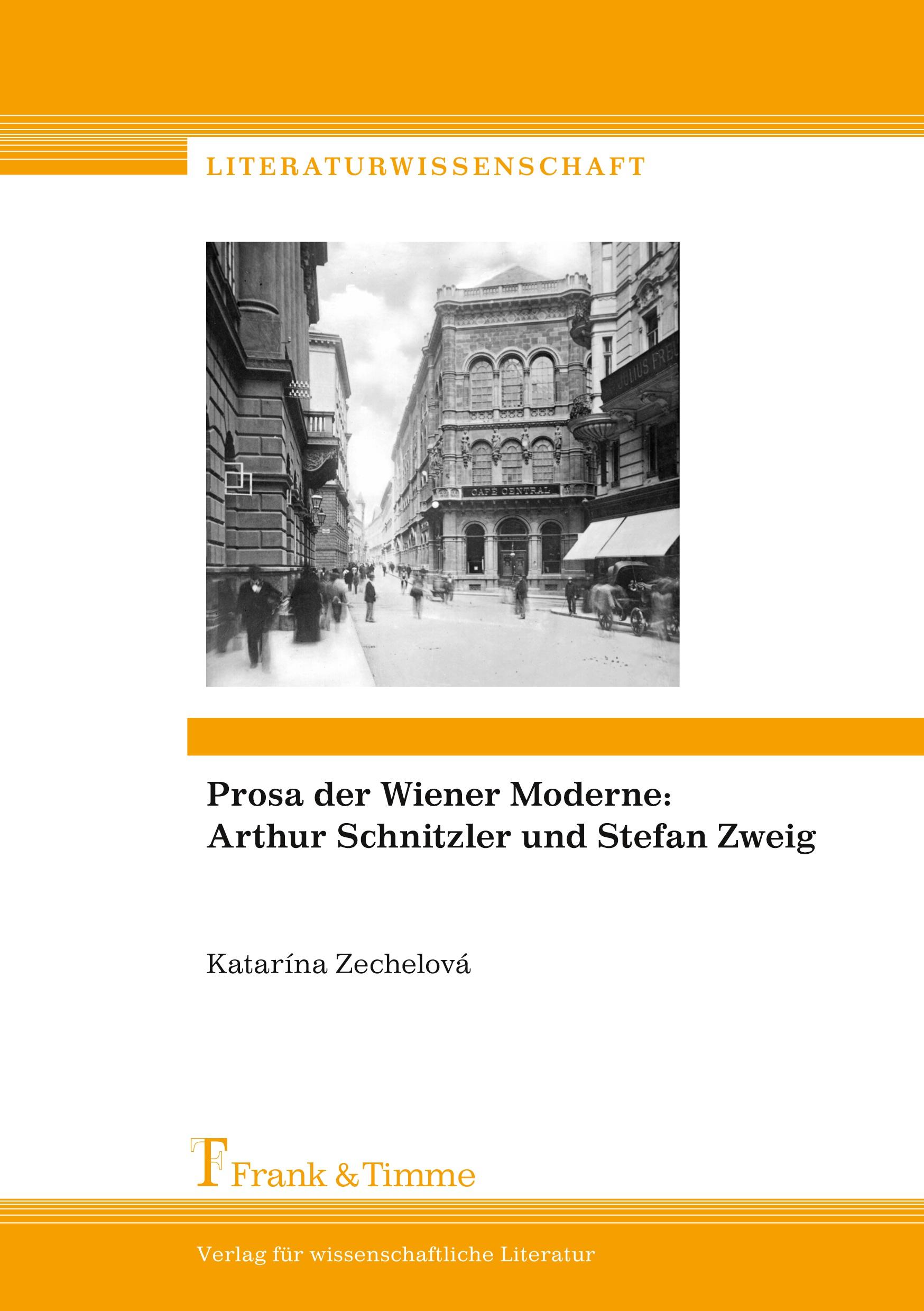 Vorderes Coverbild Prosa der Wiener Moderne: Arthur Schnitzler und Stefan Zweig