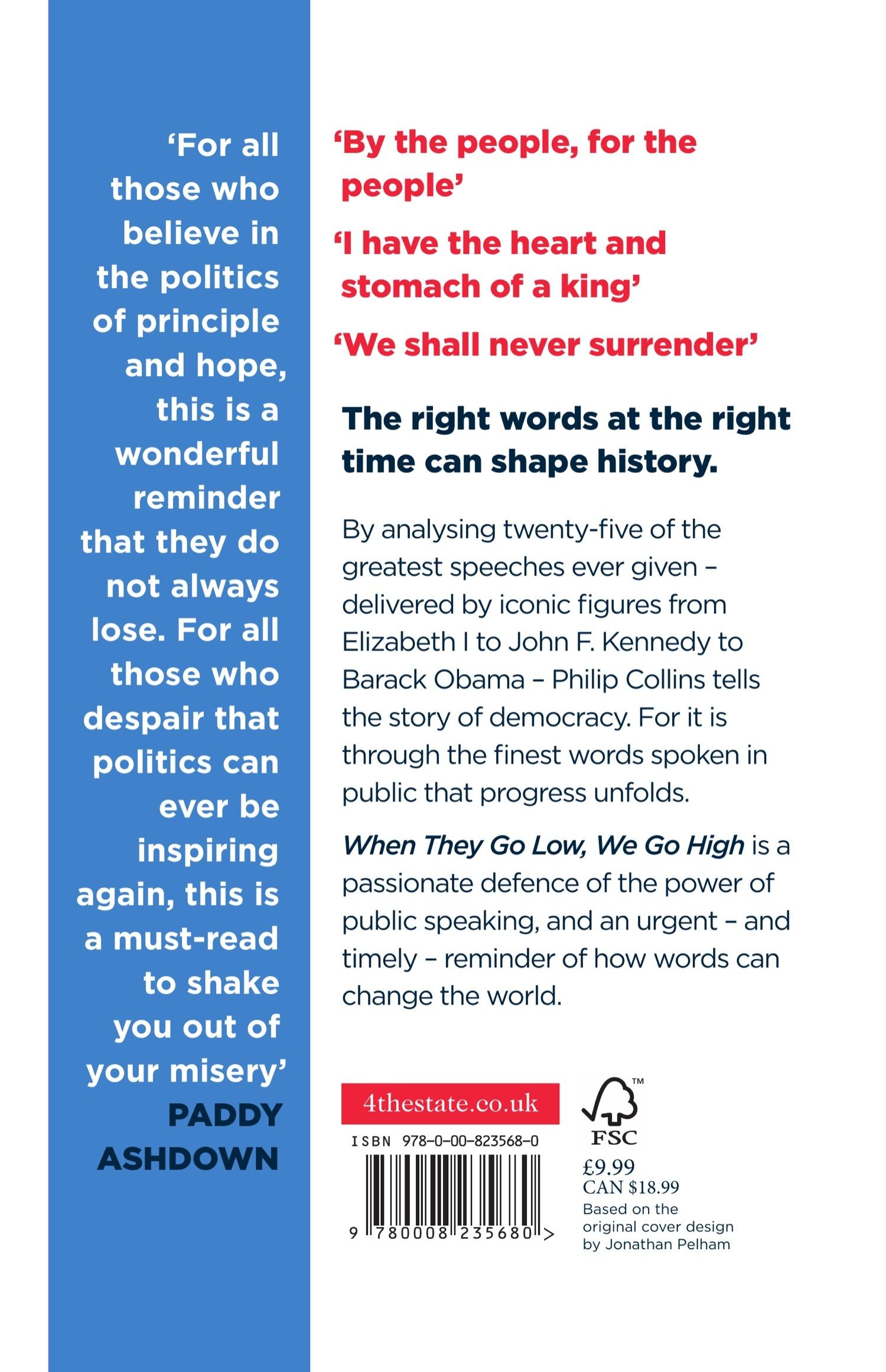 Rückseitencover When They Go Low, We Go High