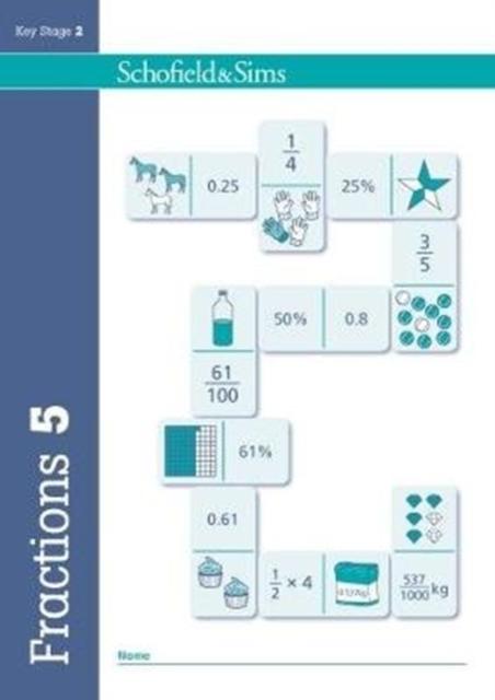 Vorderes Coverbild Fractions, Decimals and Percentages Book 5 (Year 5, Ages 9-10)