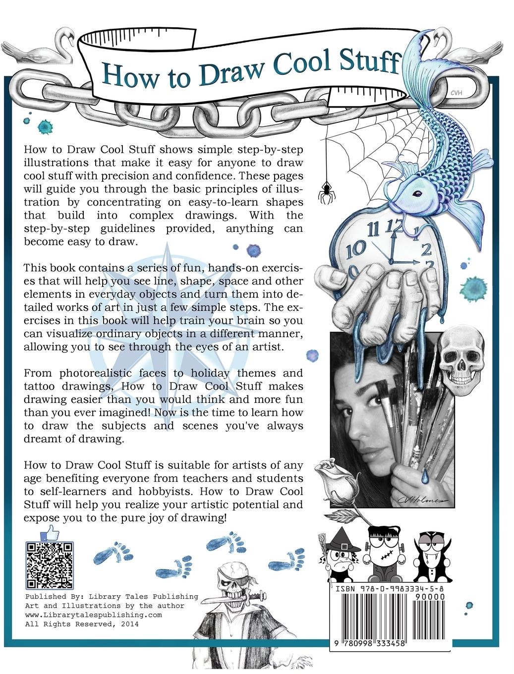 Rückseitencover How to Draw Cool Stuff