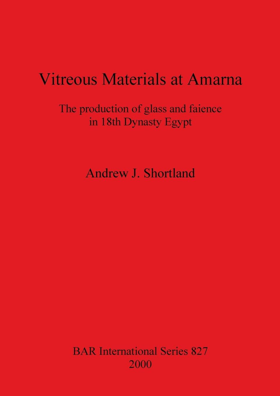 Vorderes Coverbild Vitreous Materials at Amarna