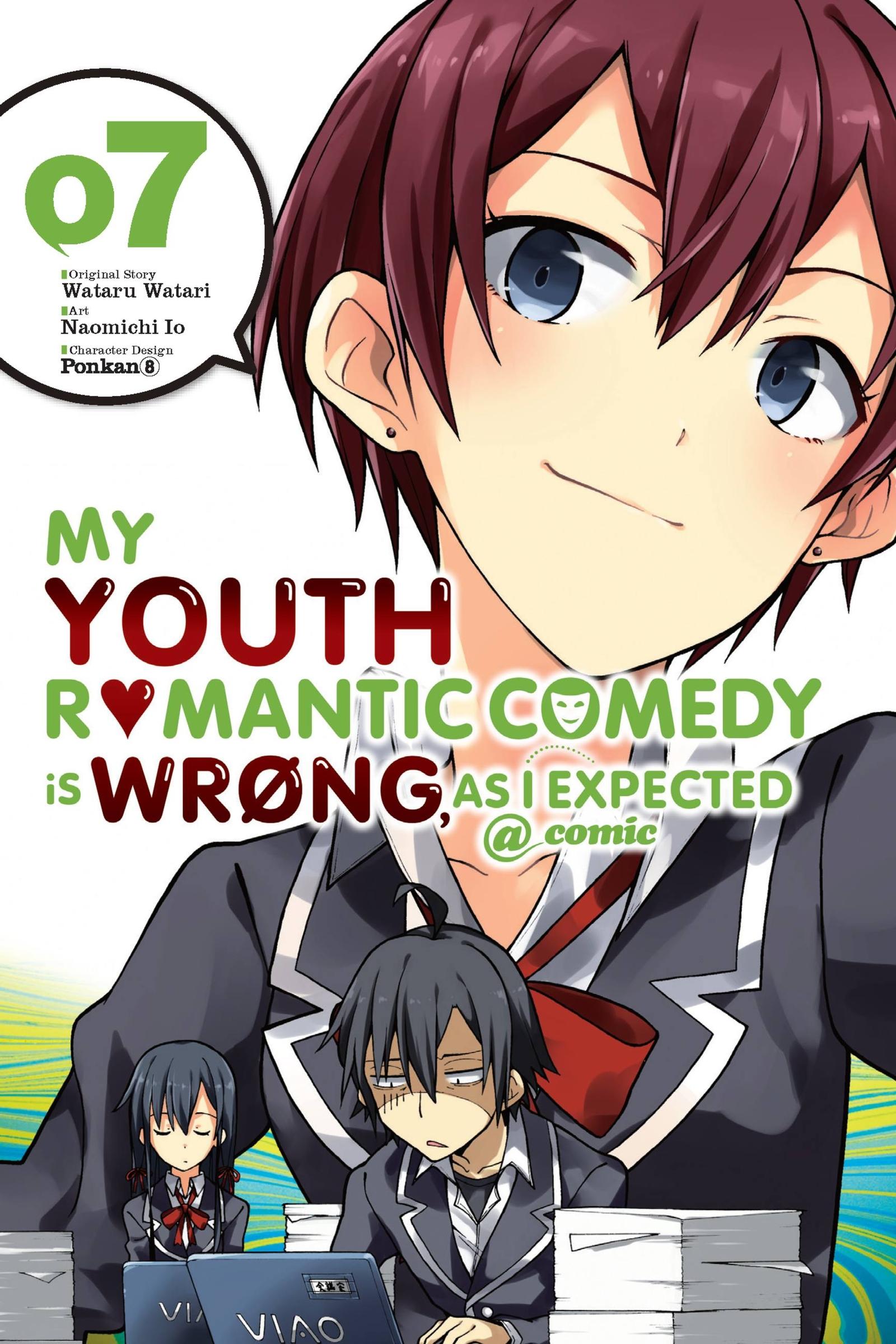 Vorderes Coverbild My Youth Romantic Comedy Is Wrong, as I Expected @ Comic, Vol. 7 (Manga)