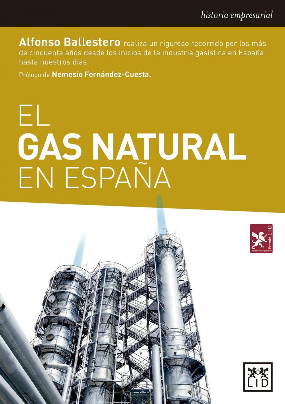 Vorderes Coverbild El gas natural en España