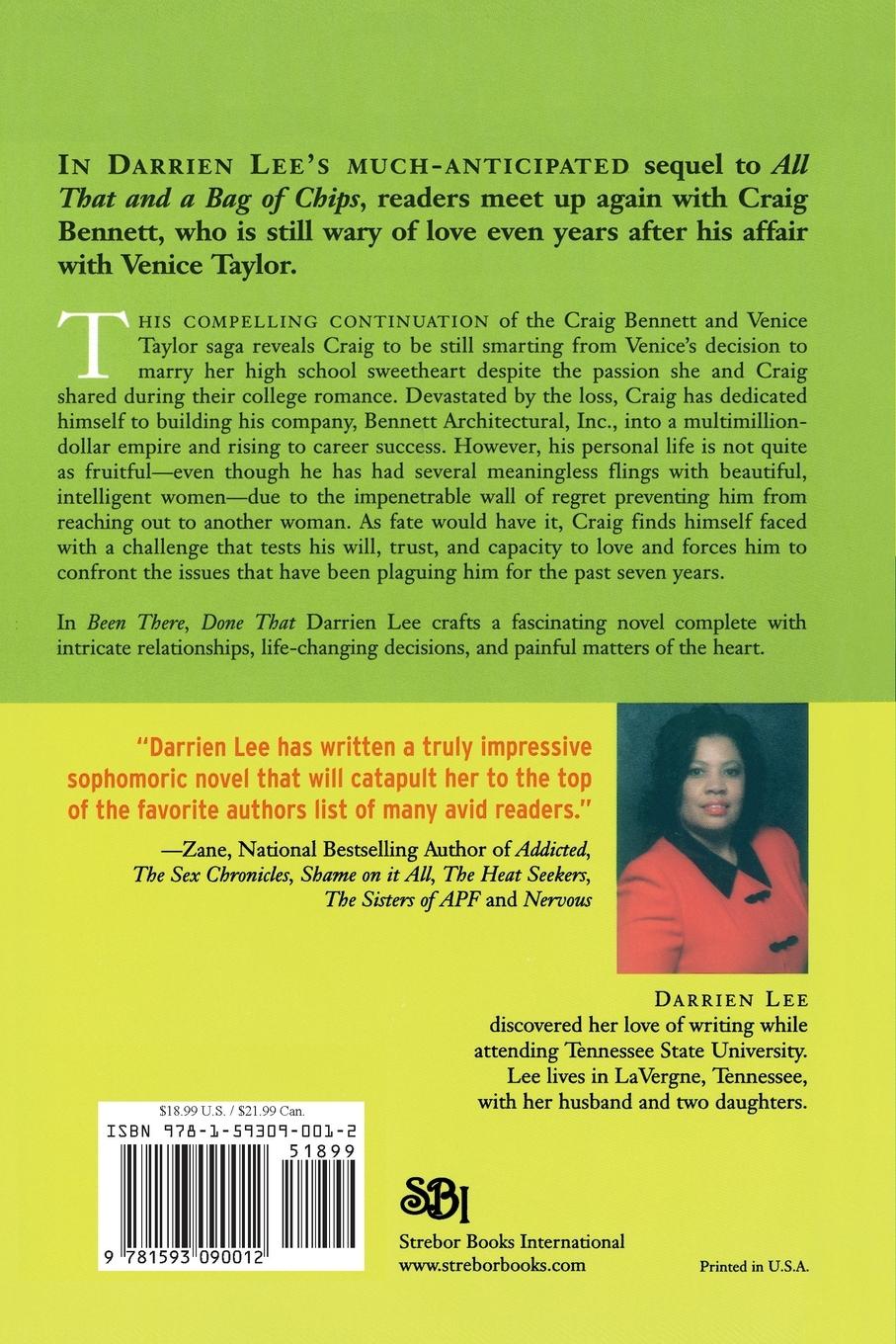 Rückseitencover Been There, Done That