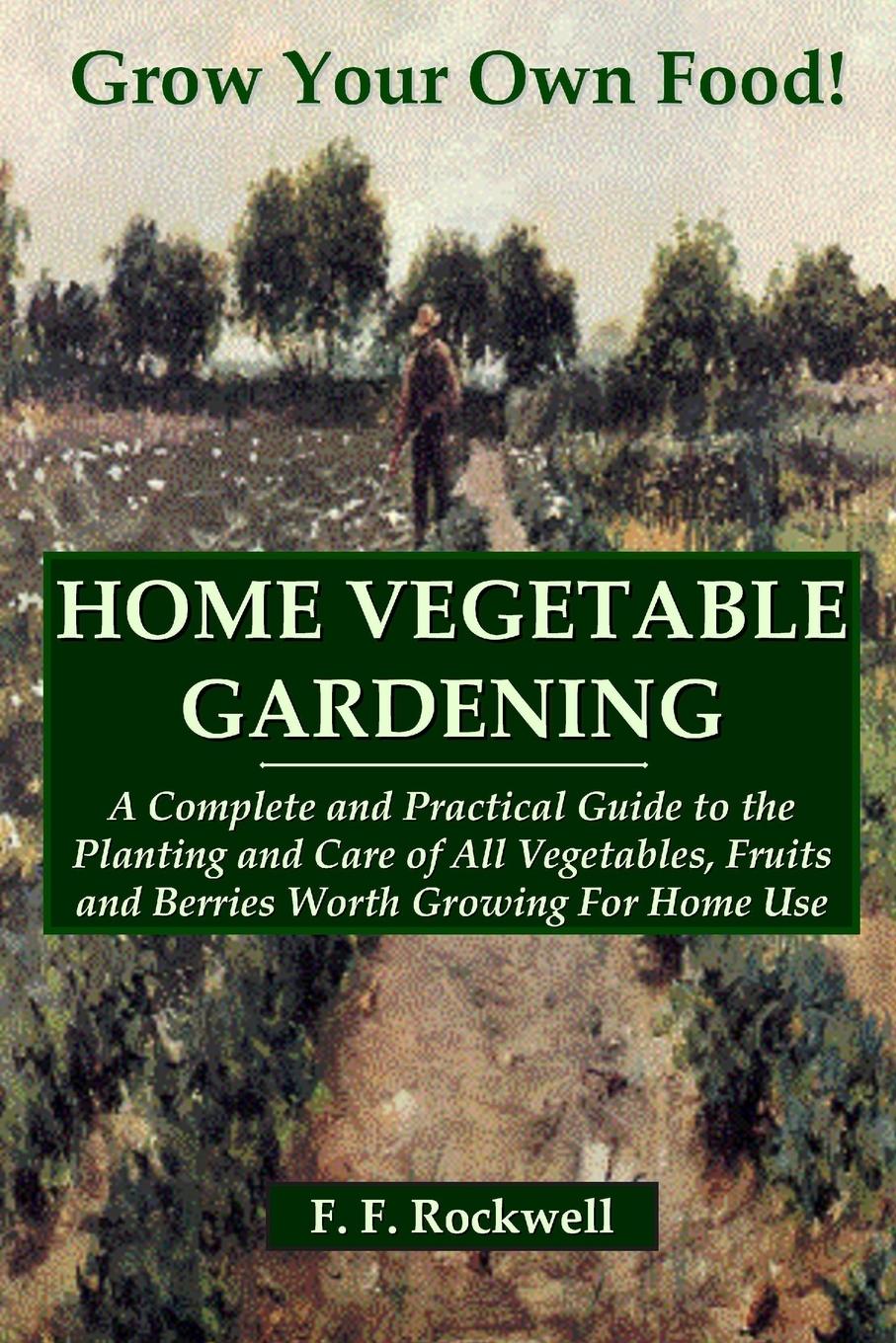 Vorderes Coverbild HOME VEGETABLE GARDENING