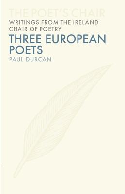 Vorderes Coverbild Three European Poets