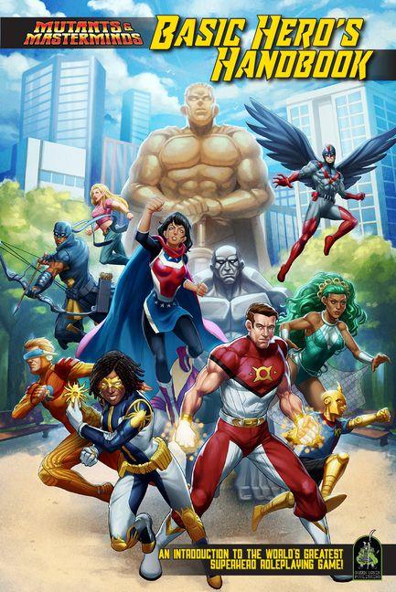 Vorderes Coverbild Mutants & Masterminds: Basic Hero's Handbook