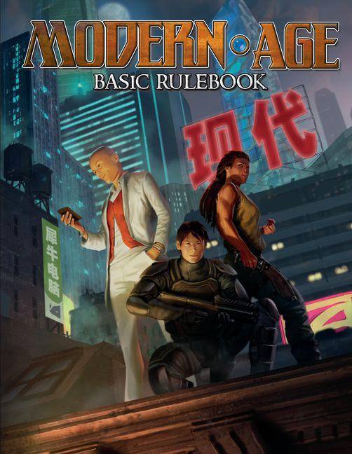 Vorderes Coverbild Modern Age RPG Basic Rulebook