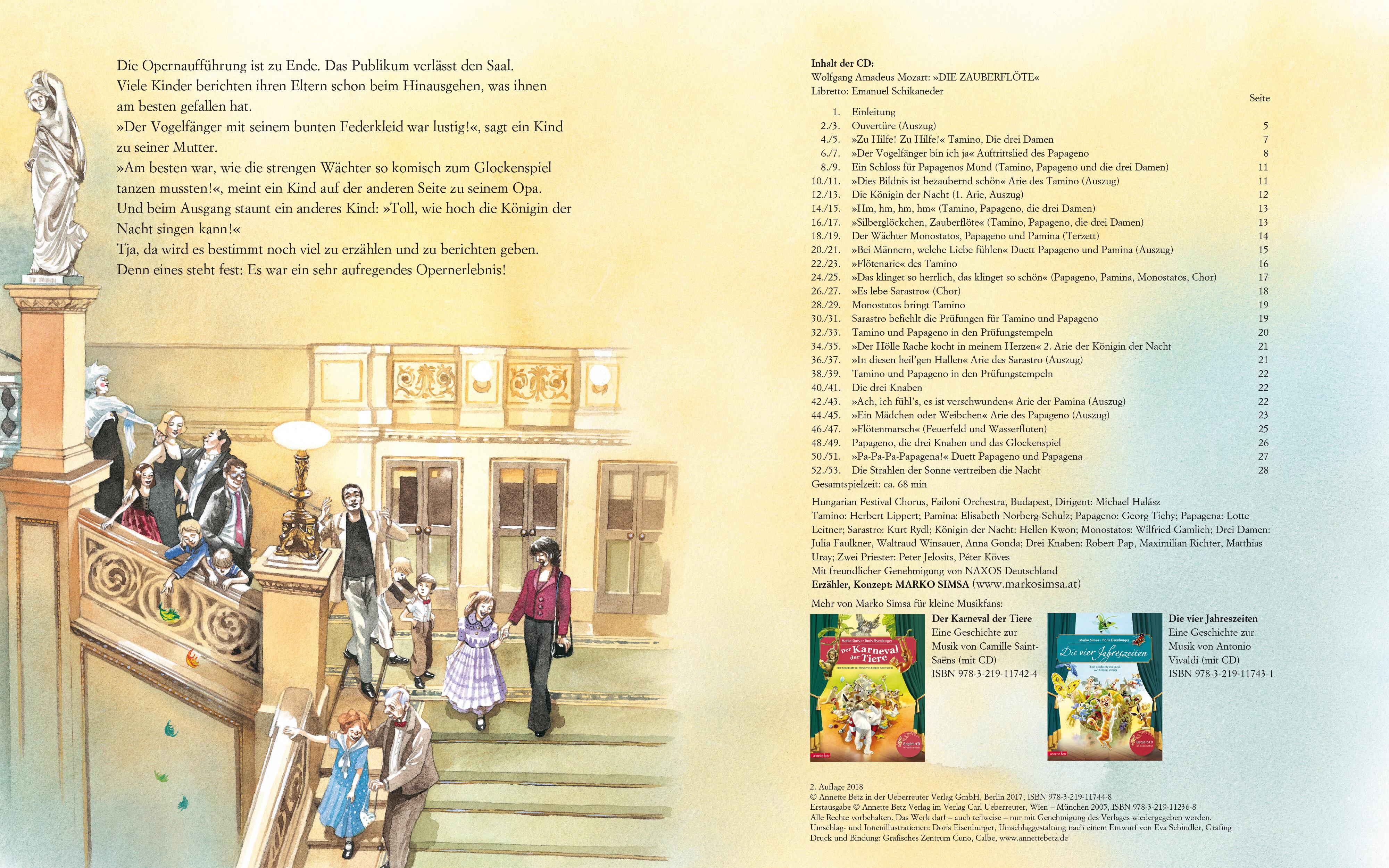 Beispielinhalt (Bild) Die Zauberflöte