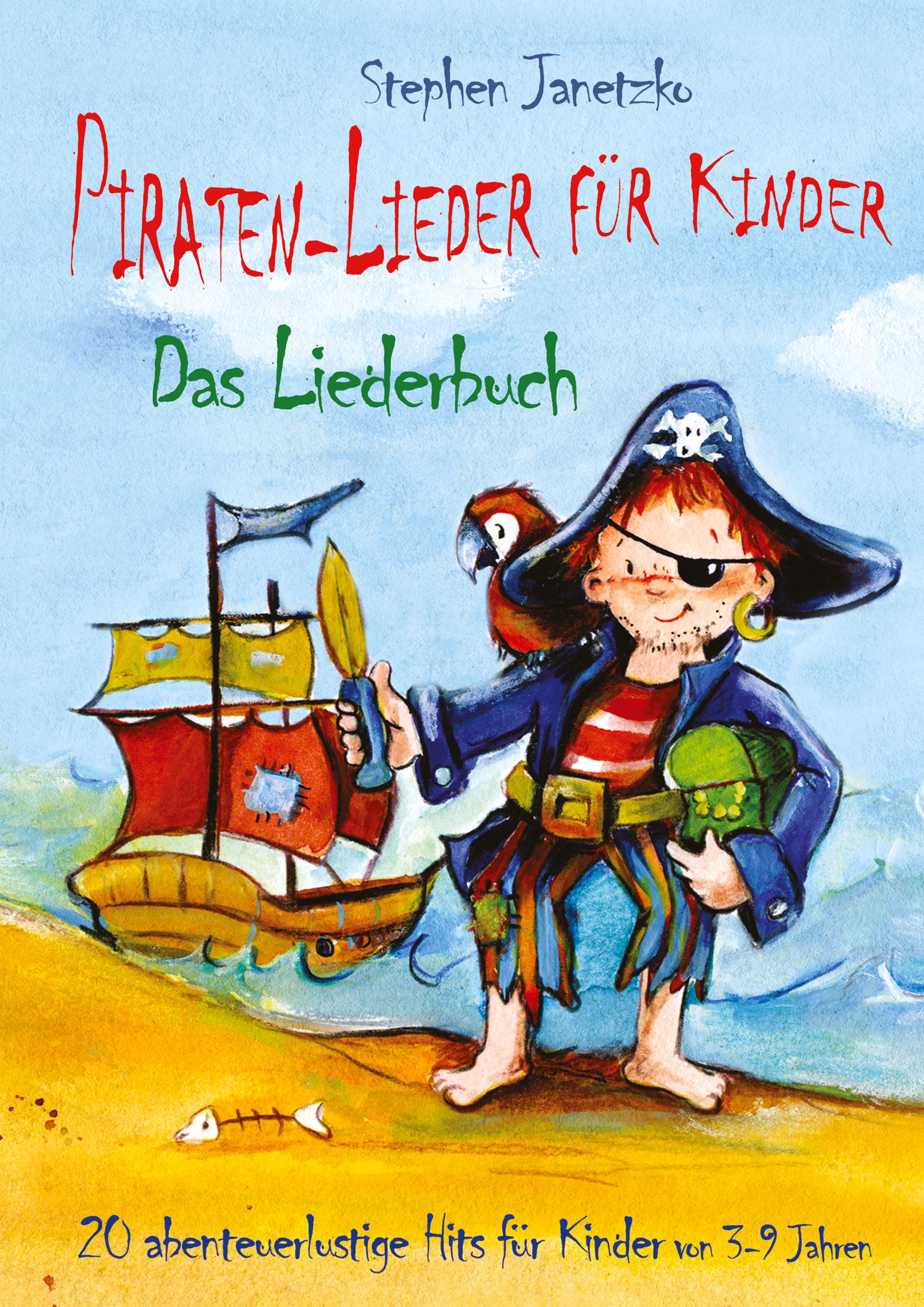 Vorderes Coverbild Piraten-Lieder für Kinder - 20 abenteuerlustige Lieder für Kinder