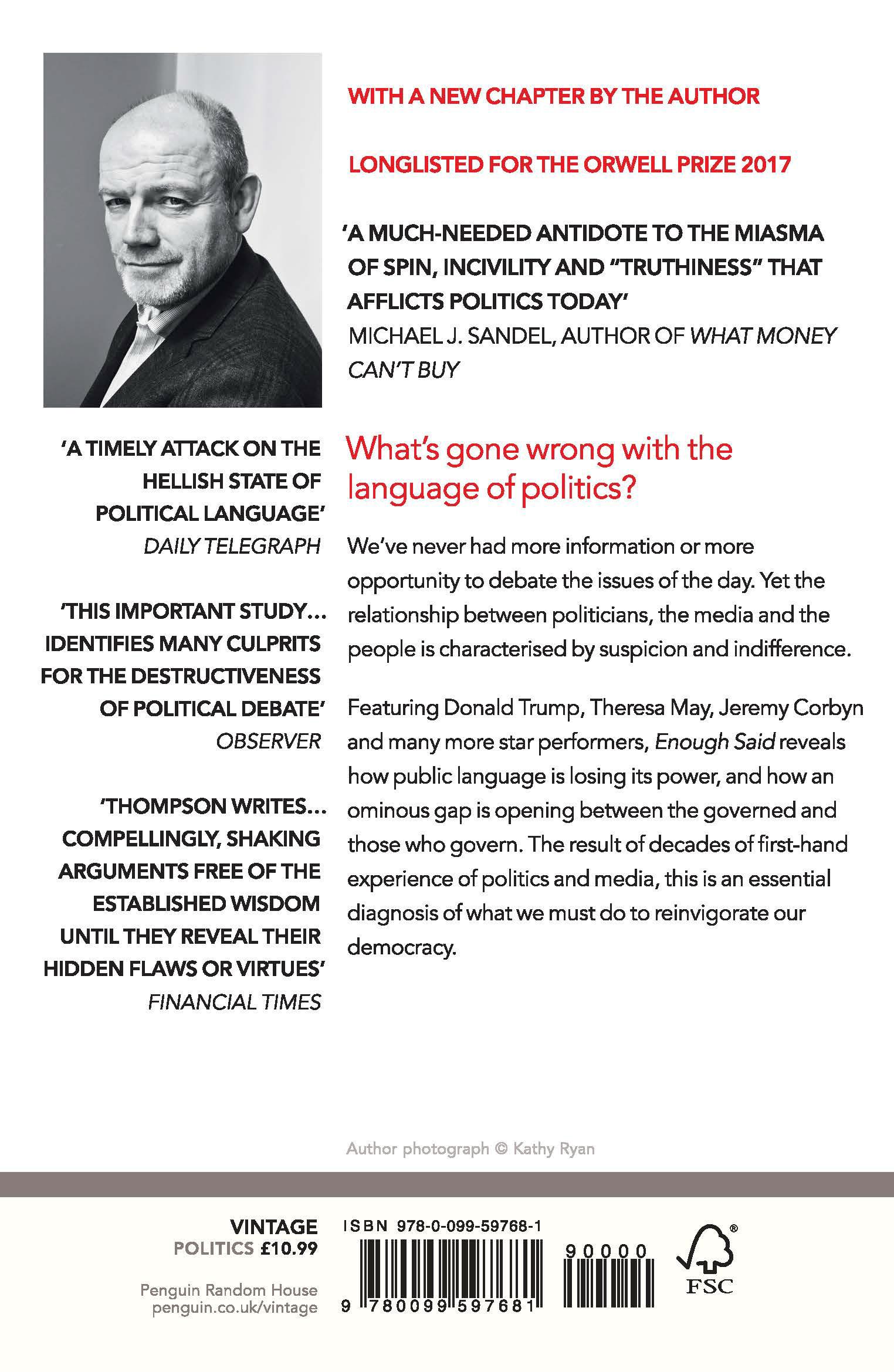 Rückseitencover Enough Said