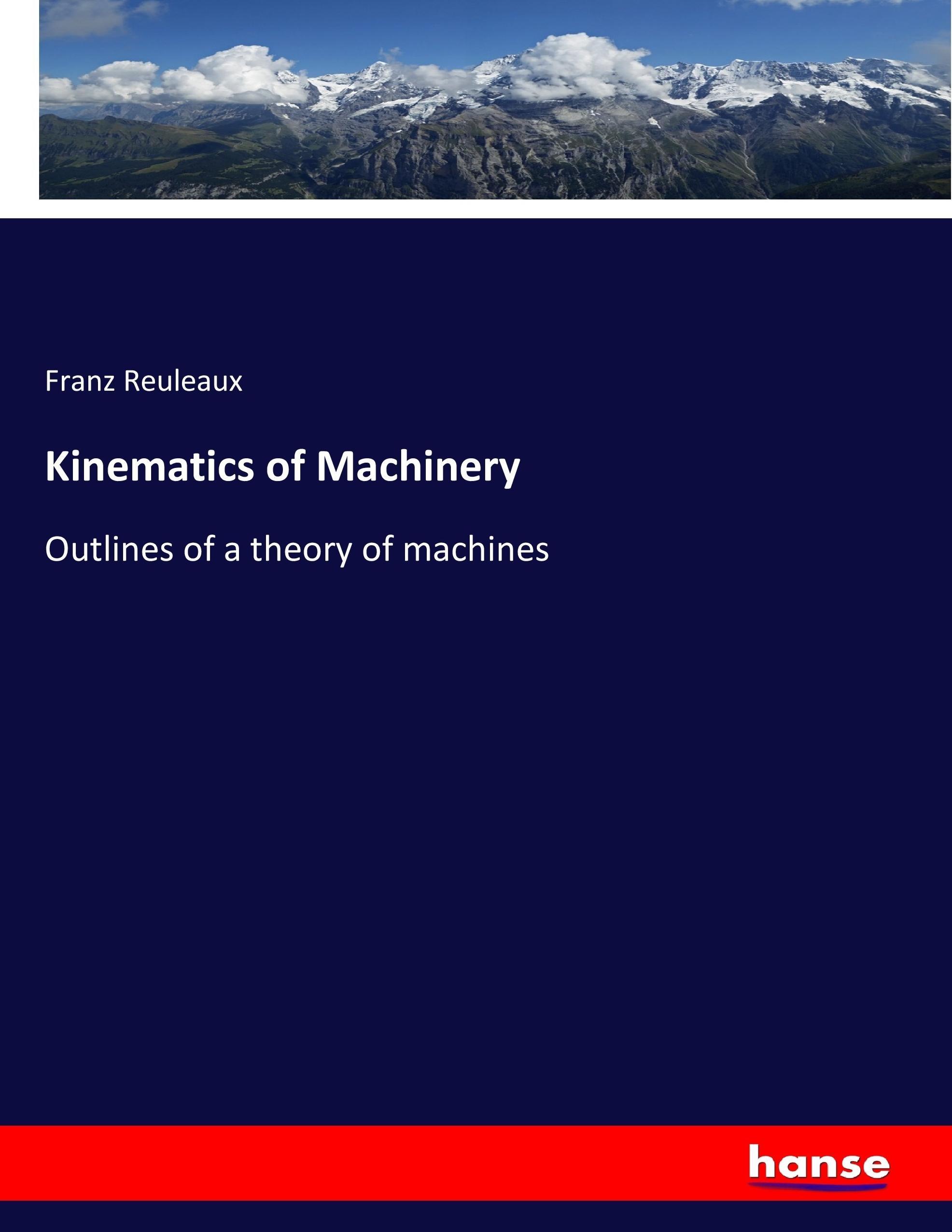 Vorderes Coverbild Kinematics of Machinery