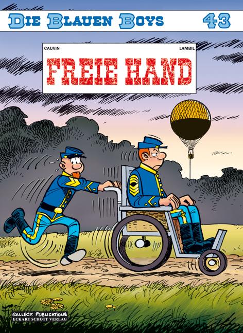 Vorderes Coverbild Die Blauen Boys 43: Freie Hand
