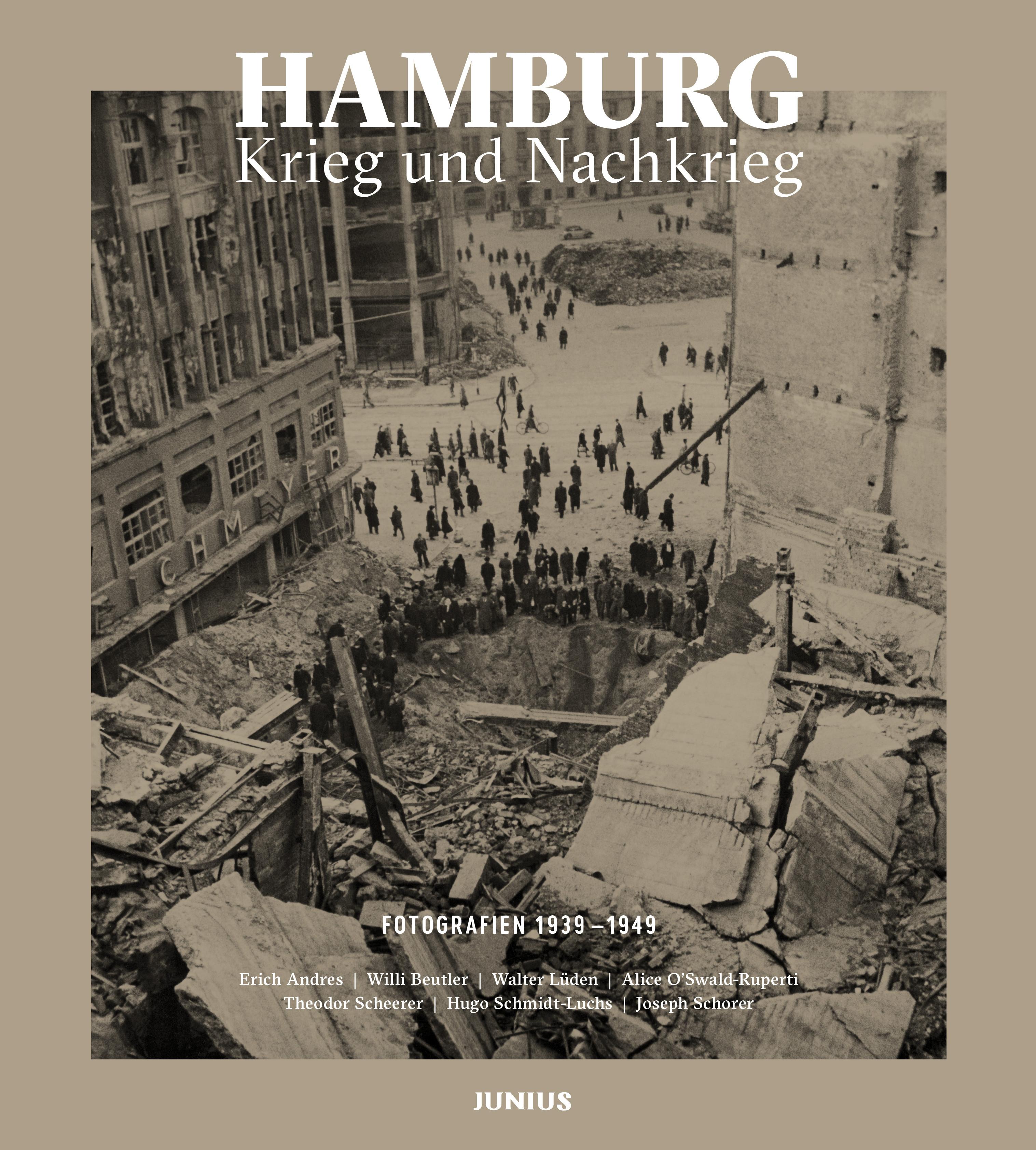 Vorderes Coverbild Hamburg. Krieg und Nachkrieg