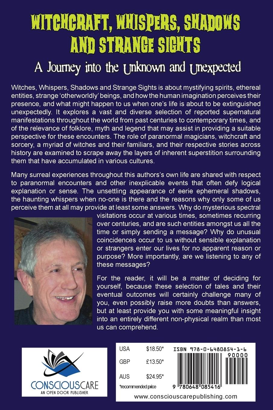Rückseitencover Witchcraft, Whispers, Shadows and Strange Sights
