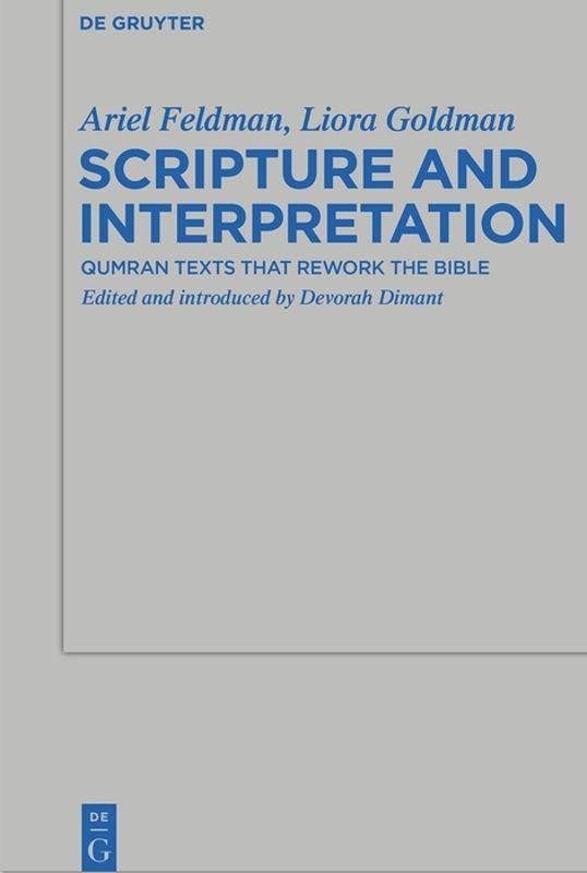 Vorderes Coverbild Scripture and Interpretation