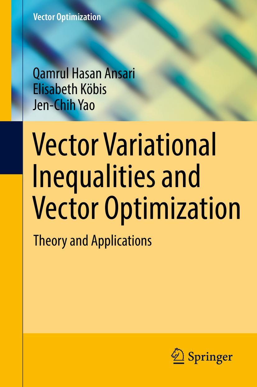 Vorderes Coverbild Vector Variational Inequalities and Vector Optimization