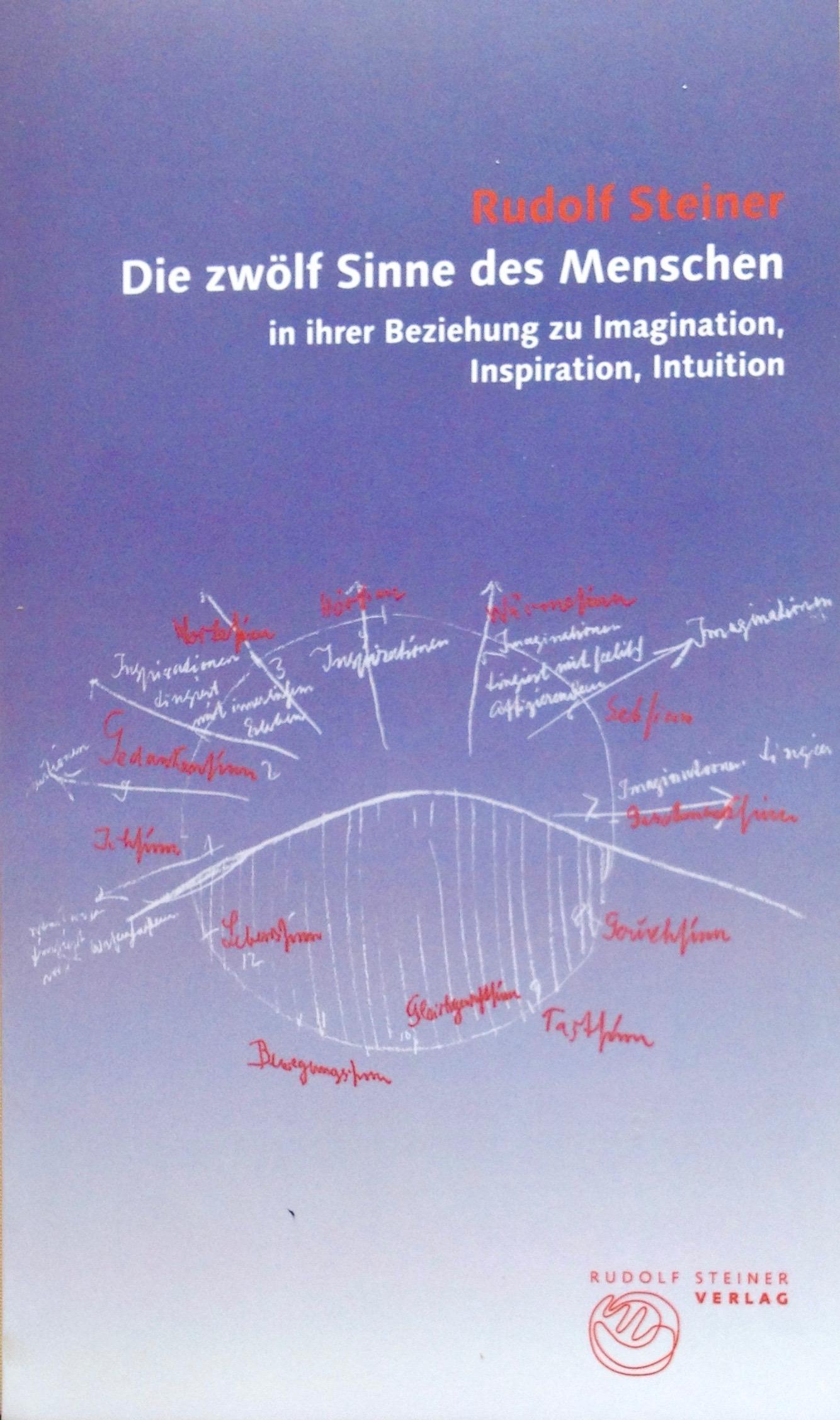 Vorderes Coverbild Die zwölf Sinne des Menschen in ihrer Beziehung zu Imagination, Inspiration und Intuition