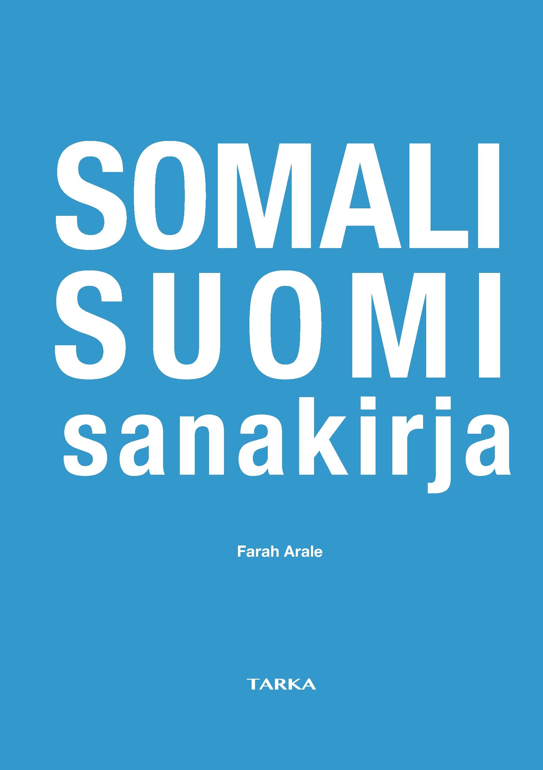 Vorderes Coverbild Somali-suomi sanakirja