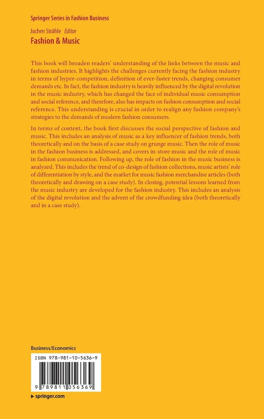 Rückseitencover Fashion & Music