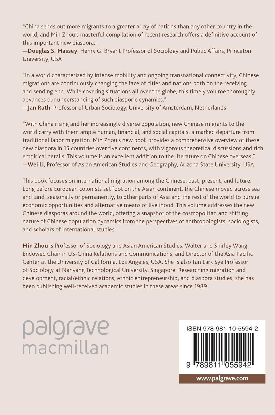 Rückseitencover Contemporary Chinese Diasporas