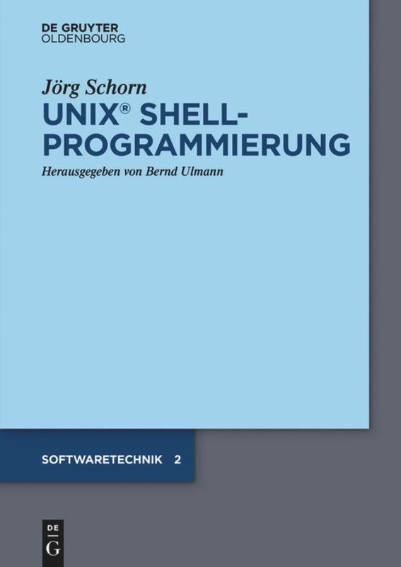 Vorderes Coverbild UNIX Shellprogrammierung