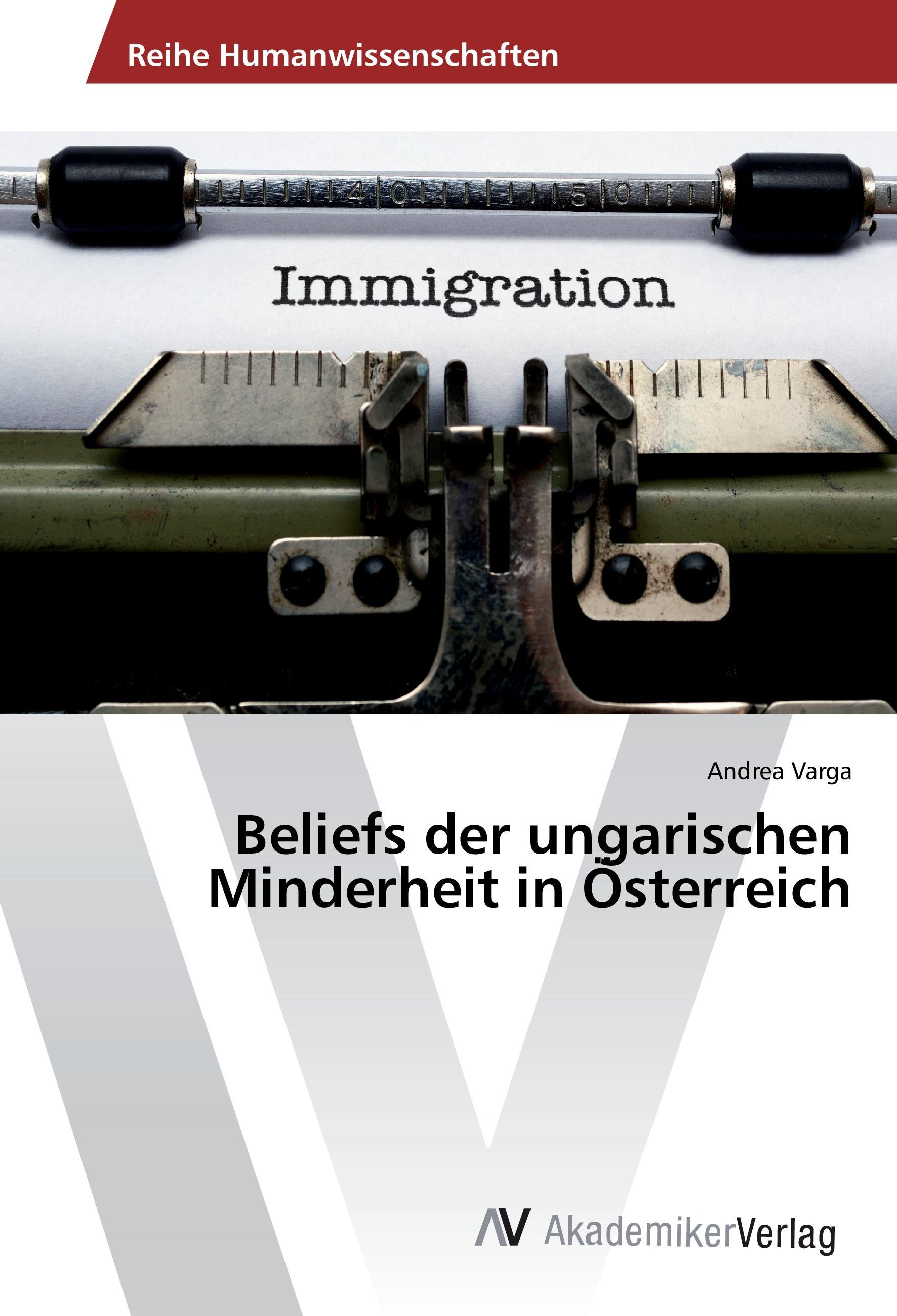 Vorderes Coverbild Beliefs der ungarischen Minderheit in Österreich