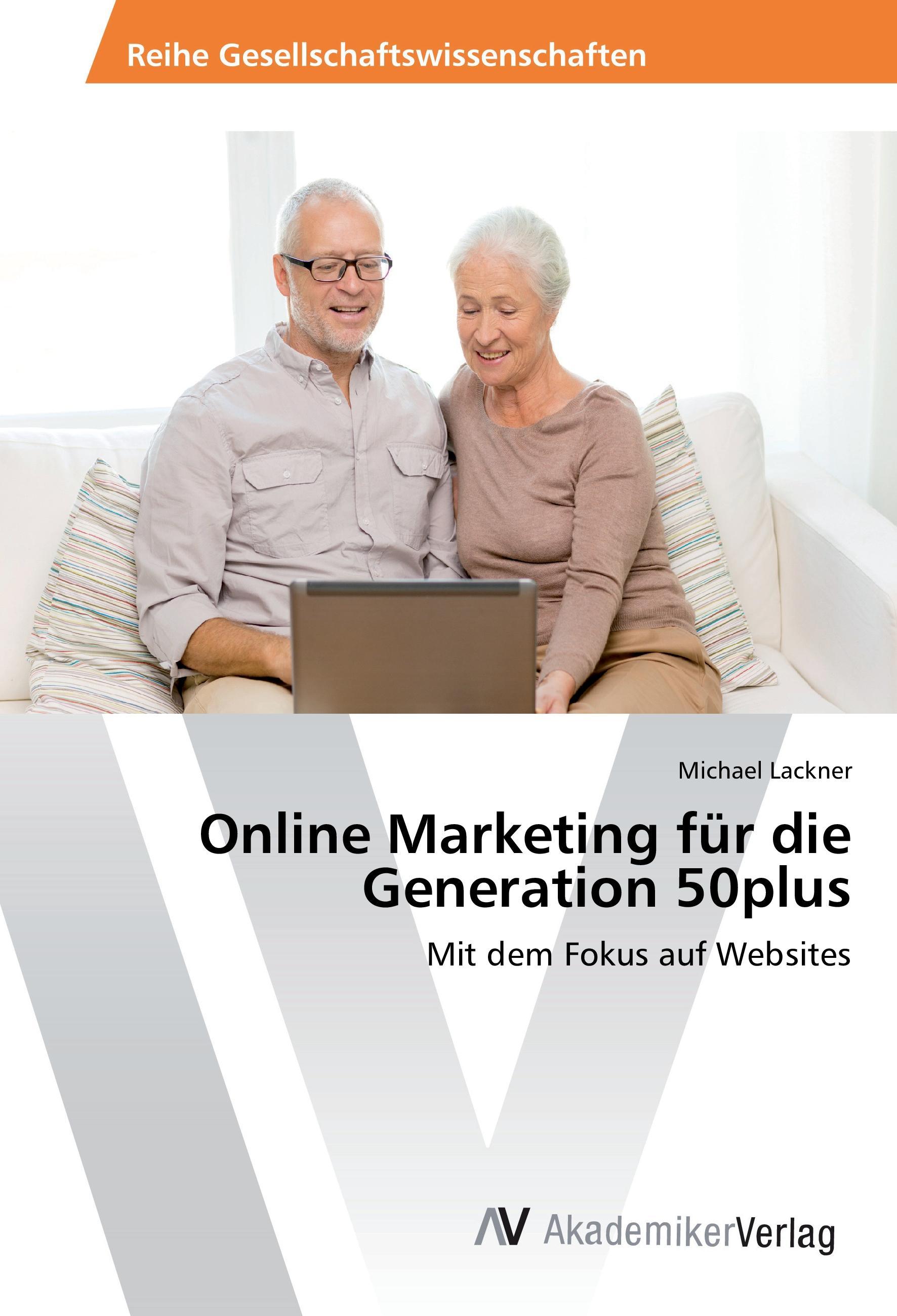 Vorderes Coverbild Online Marketing für die Generation 50plus