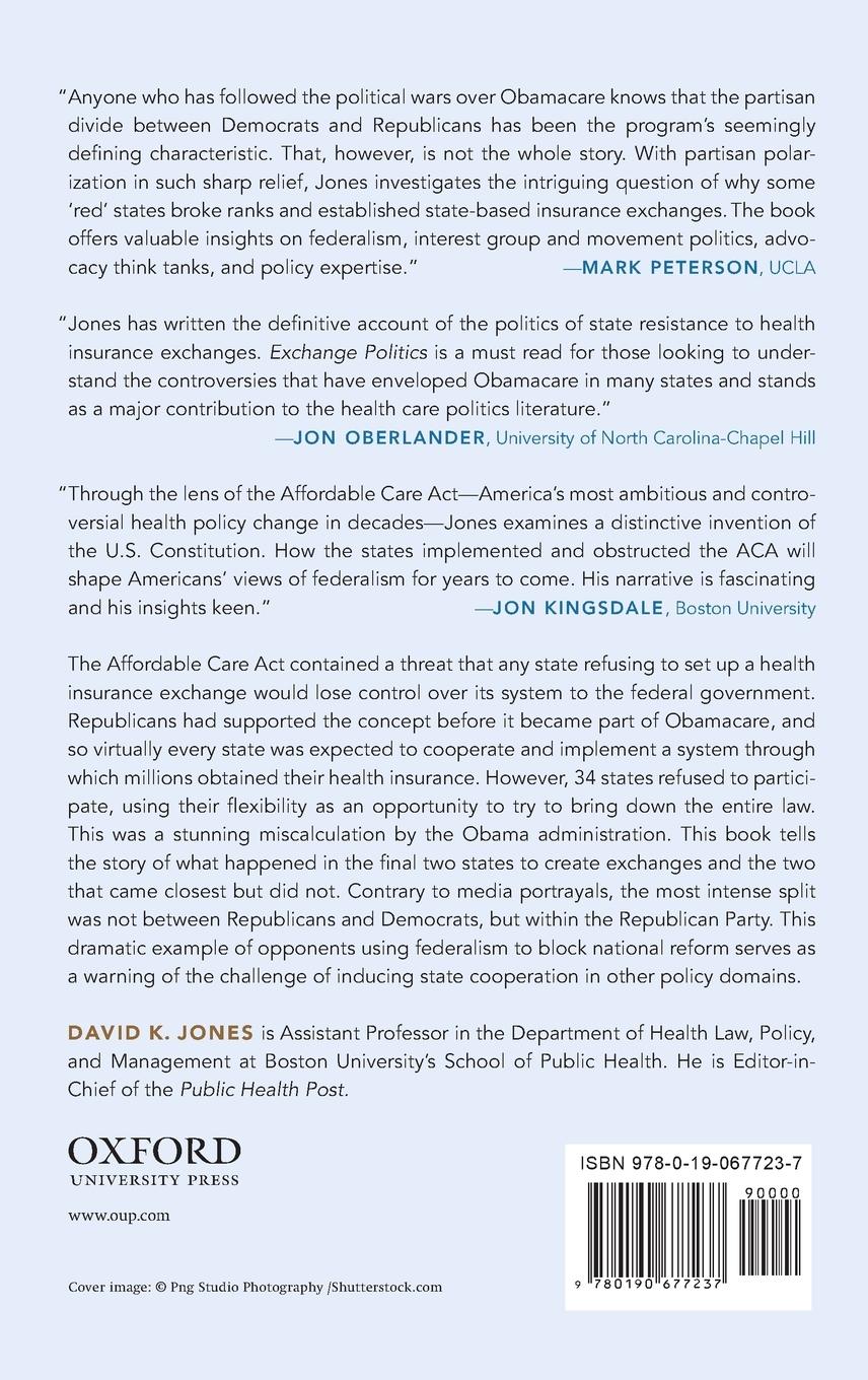 Rückseitencover Exchange Politics