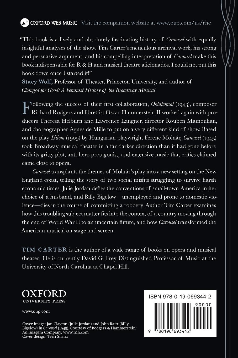 Rückseitencover Rodgers and Hammerstein's Carousel