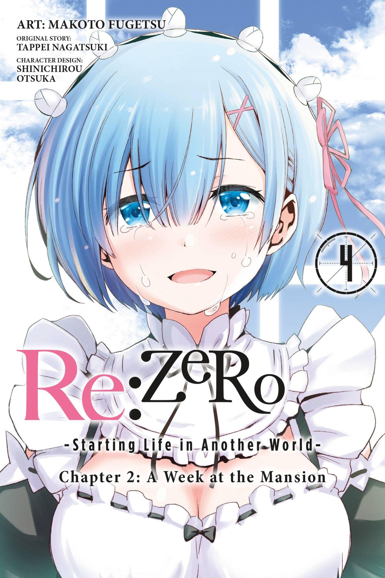 Vorderes Coverbild RE: Zero -Starting Life in Another World-, Chapter 2: A Week at the Mansion, Vol. 4 (Manga)