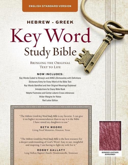 Vorderes Coverbild The Hebrew-Greek Key Word Study Bible