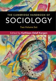 Vorderes Coverbild The Cambridge Handbook of Sociology 2 Volume Hardback Set