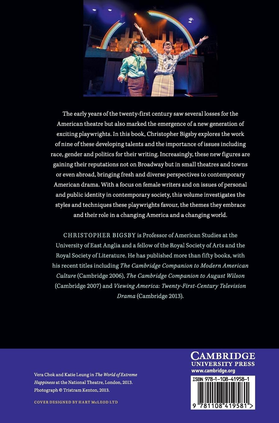 Rückseitencover Twenty-First Century American Playwrights