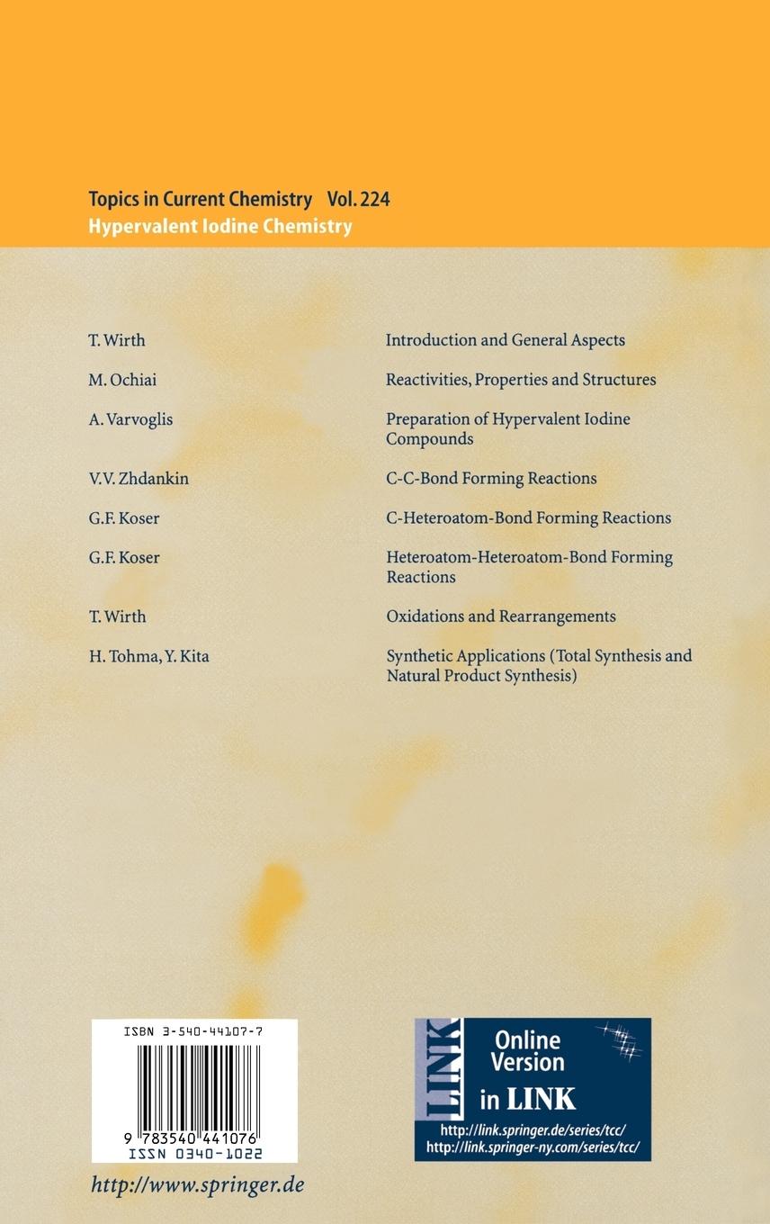 Rückseitencover Hypervalent Iodine Chemistry