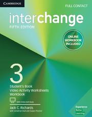 Vorderes Coverbild Interchange Level 3 Full Contact with Online Self-Study and Online Workbook [With eBook]