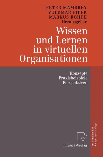 Vorderes Coverbild Wissen und Lernen in virtuellen Organisationen