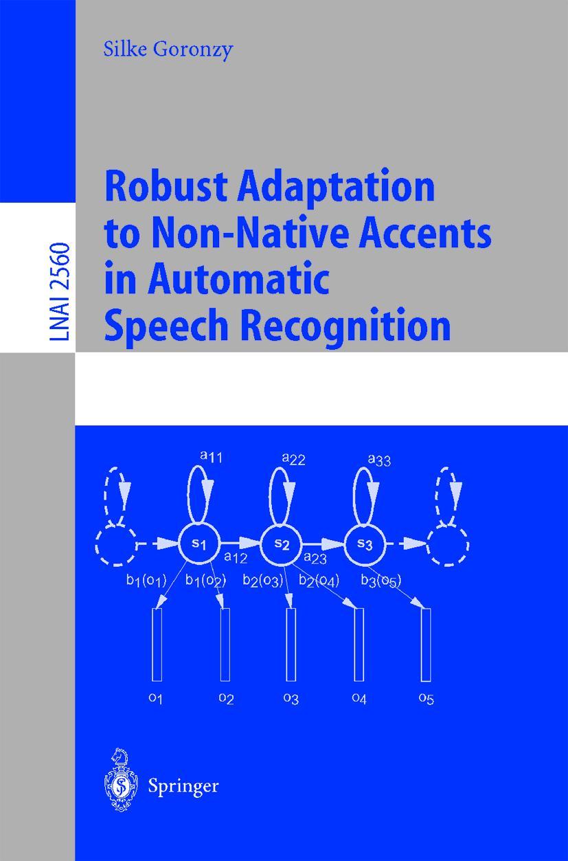 Vorderes Coverbild Robust Adaptation to Non-Native Accents in Automatic Speech Recognition