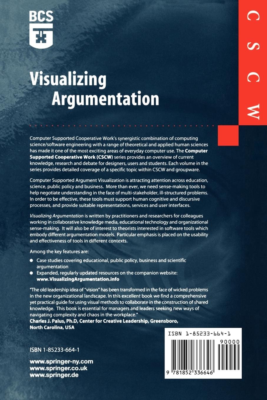 Rückseitencover Visualizing Argumentation