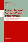 Vorderes Coverbild Product Focused Software Process Improvement