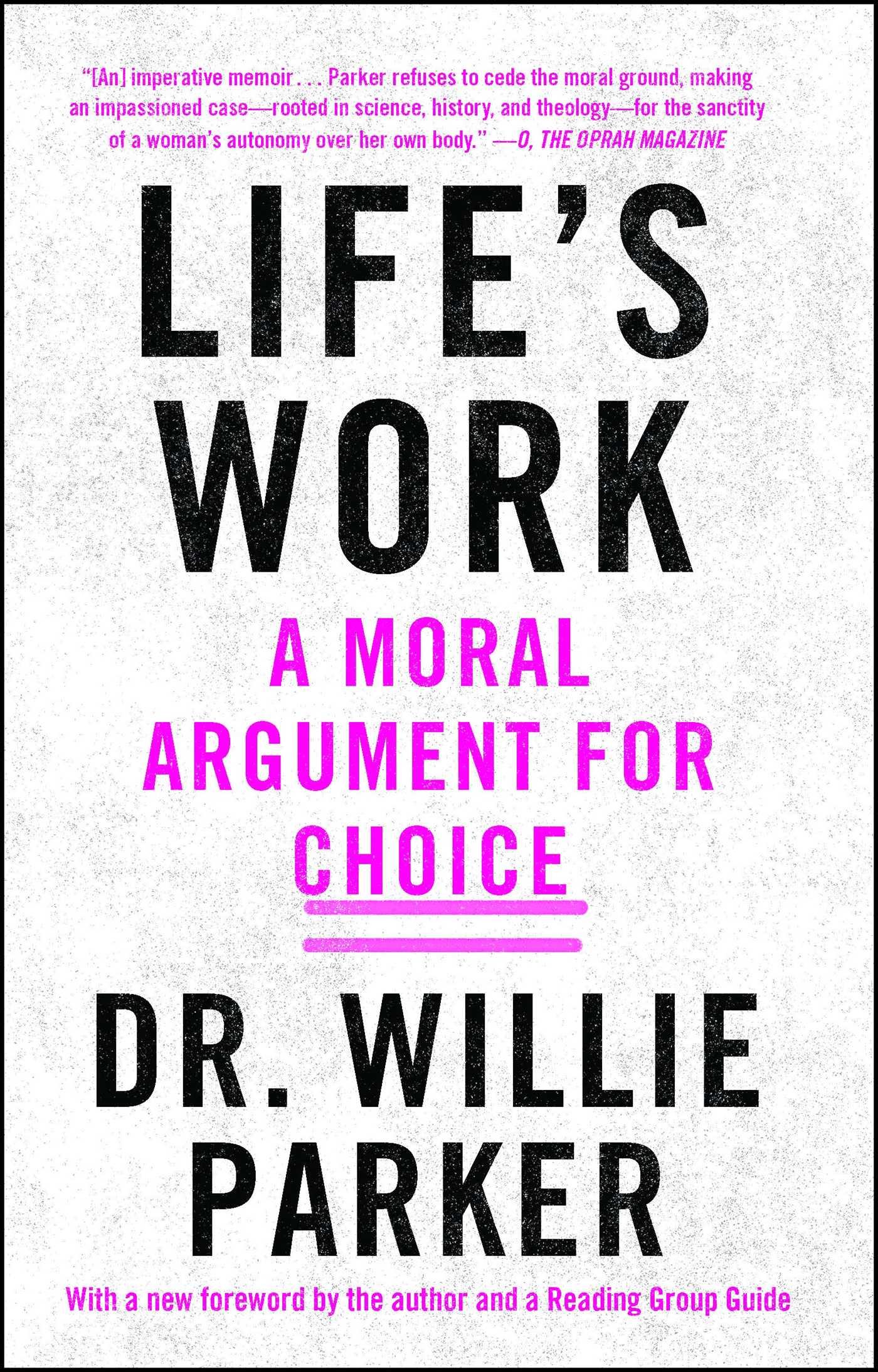Vorderes Coverbild Life's Work